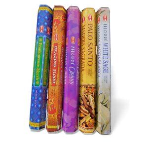 Witches’ Quest Ceremonial Incense Pack - 5 Sacred Scents 100 Sticks - New